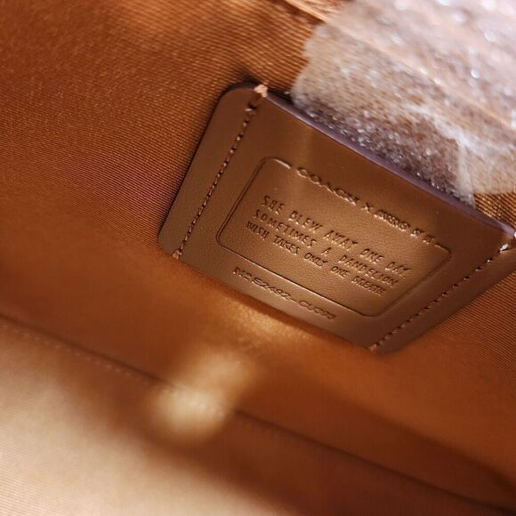 NWT CU393 Coach X Observed By Us Laurel Shoulder Bag In Signature Canvas - Picture 7 of 8